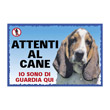 CARTELLO BASSET-HOUND
